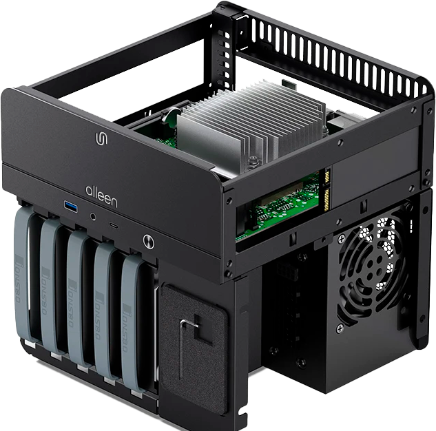 ALLEEN STORAGE MINI em ambiente profissional